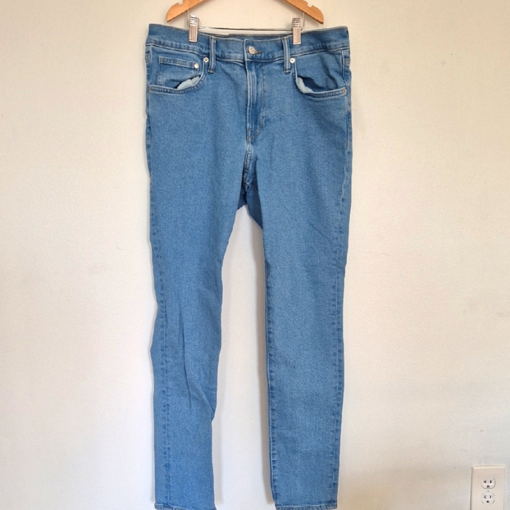 H&M Skinny Fit Light Blue Denim Jeans 36/32